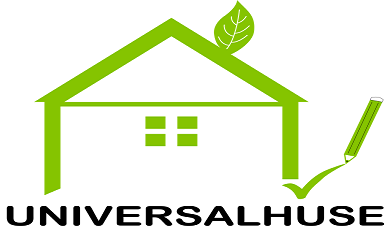 Logo Universalhuse uden byggerådgivning for White background 2023 Logo Universalhuse uden byggerådgivning for White background 2023